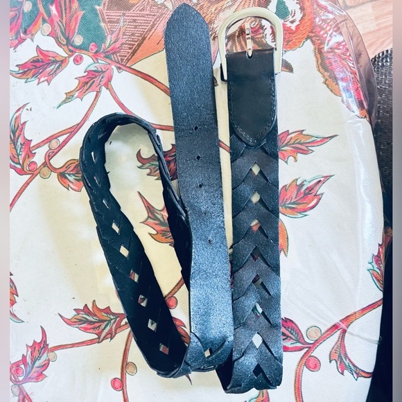 Calvin Klein Braided Leather Belt for Women main image 4